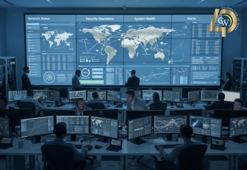 IT company work space