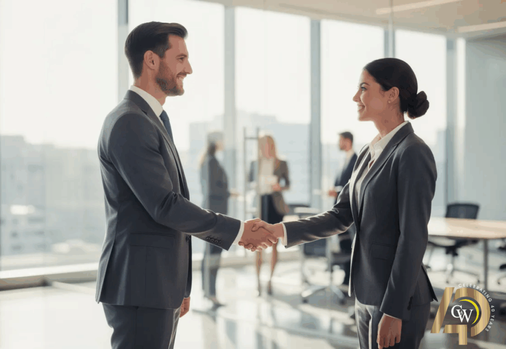 managed service providers shaking hands